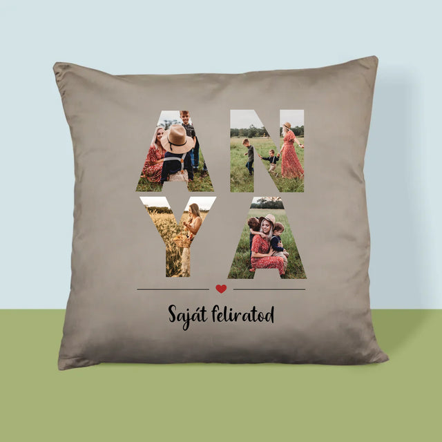 Szó Fotókból: Anya Kollázs A Képeidből - Párna