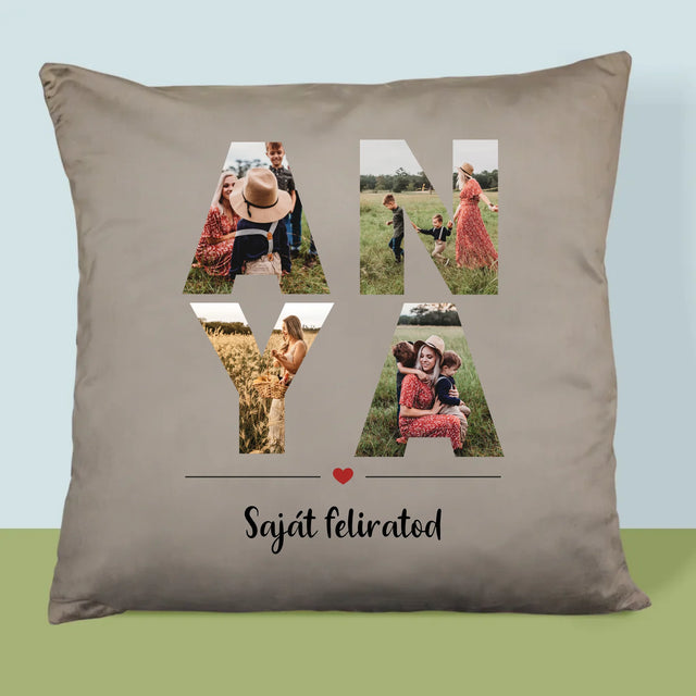 Szó Fotókból: Anya Kollázs A Képeidből - Párna
