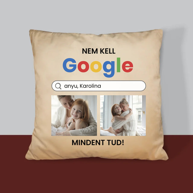 Fotókollázs: Nincs Szükségem A Google-Ra - Párna