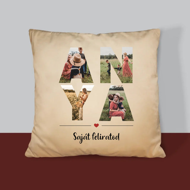Szó Fotókból: Anya Kollázs A Képeidből - Párna