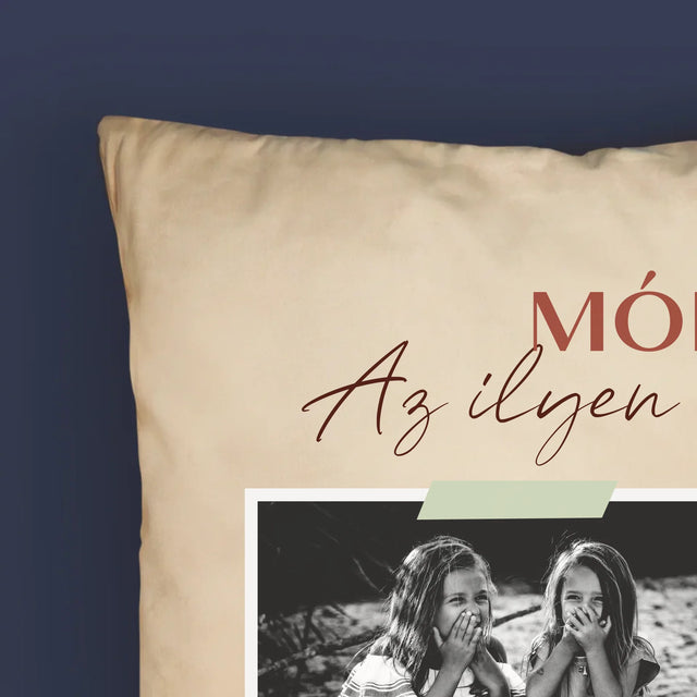 Fotókollázs: Barátnő, Kincs - Párna