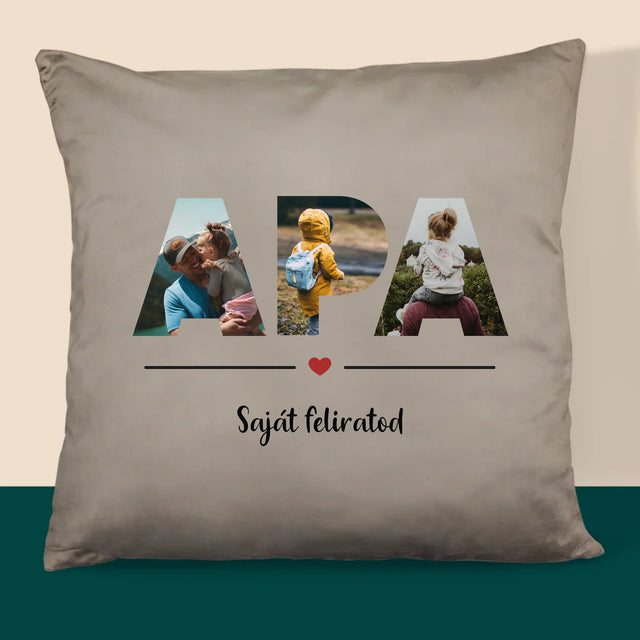 Szó Fotókból: Apa A Fényképeidből - Párna