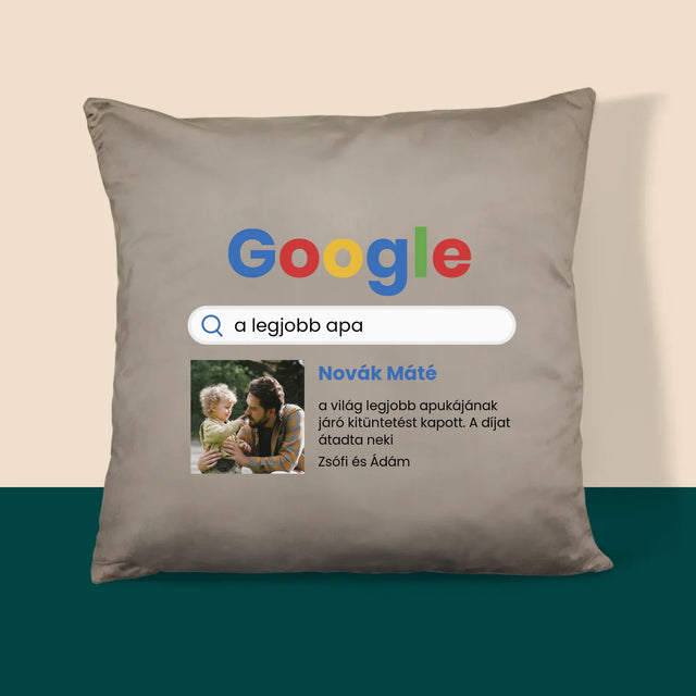 Fotó És Felirat: Legjobb Apa Google Keresés - Párna