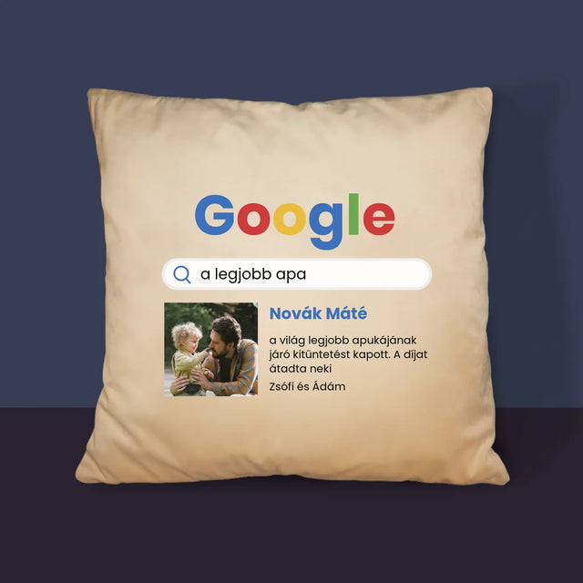 Fotó És Felirat: Legjobb Apa Google Keresés - Párna