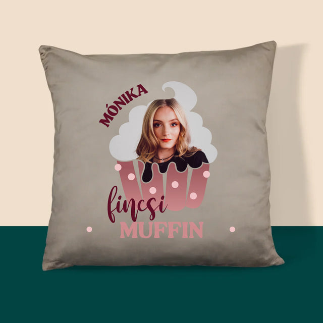 Fotó És Felirat: Fincsi Muffin - Párna
