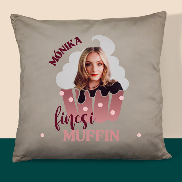 Fotó És Felirat: Fincsi Muffin - Párna