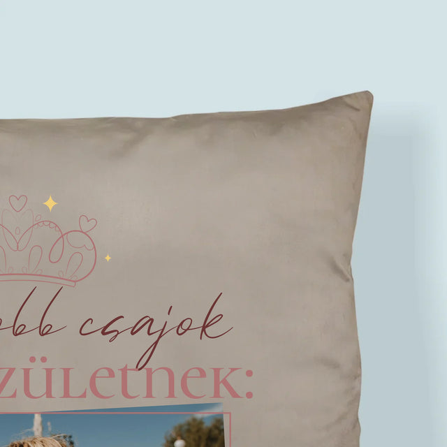 Fotó És Felirat: A Legjobb Csajok - Párna