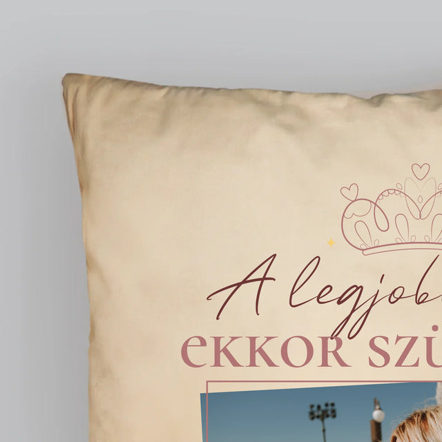 Fotó És Felirat: A Legjobb Csajok - Párna
