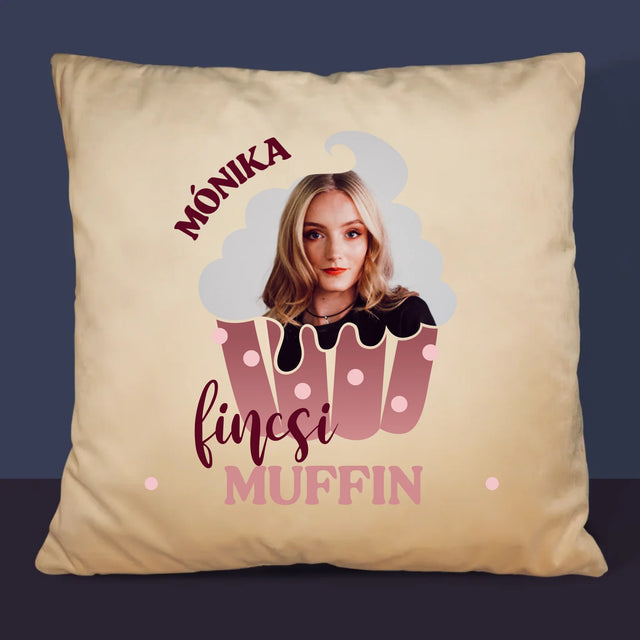 Fotó És Felirat: Fincsi Muffin - Párna