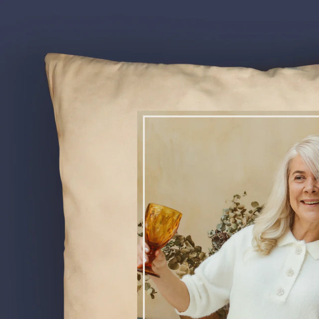 Fotó És Felirat: Semmit Nem Muszáj! Nyugdíjas - Párna