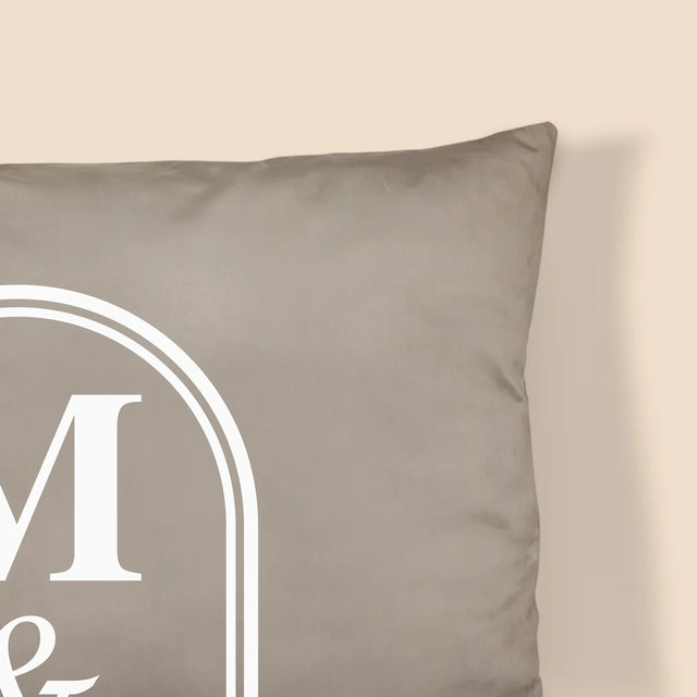 Monogram: Klasszikus Kezdőbetűk - Párna