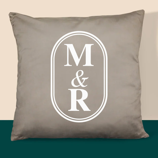 Monogram: Klasszikus Kezdőbetűk - Párna