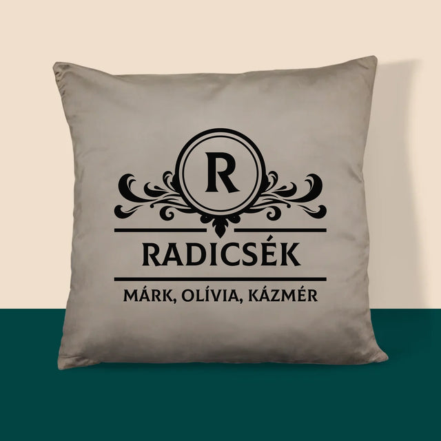 Monogram: Monogram Család - Párna