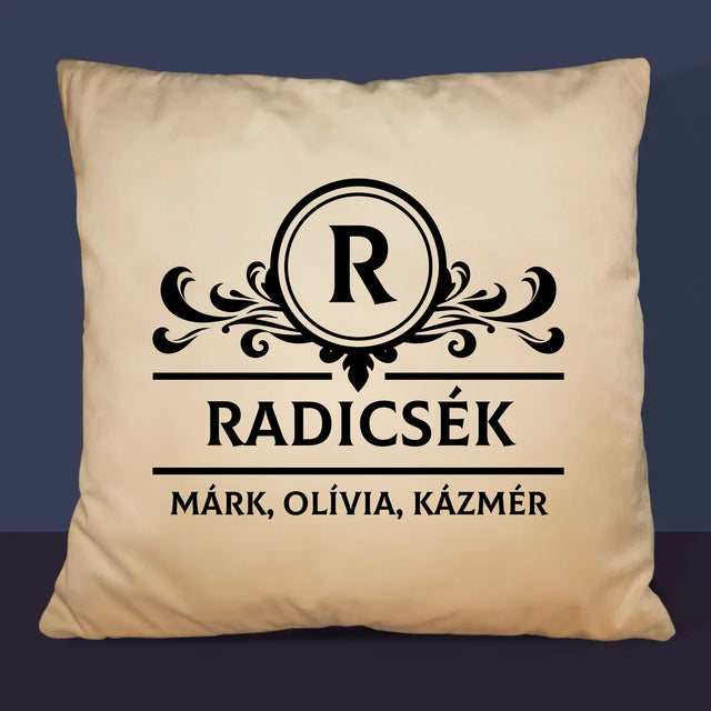 Monogram: Monogram Család - Párna