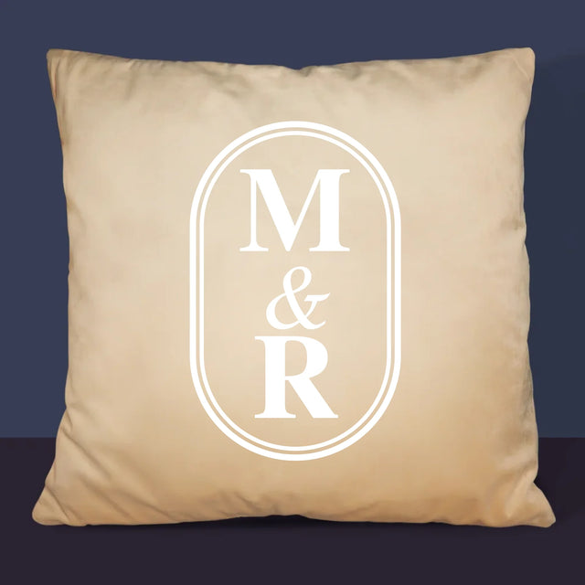 Monogram: Klasszikus Kezdőbetűk - Párna
