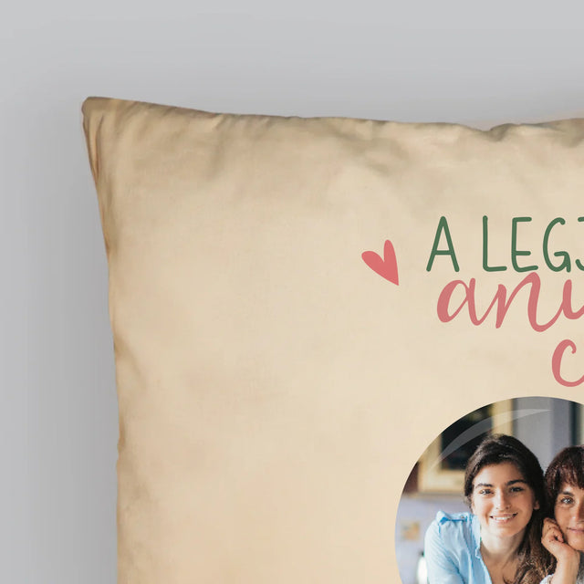 Fotó És Felirat: A Legjobb Anya Világ - Párna