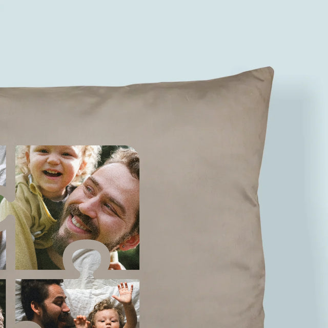 Fotókollázs: Apunak - Párna