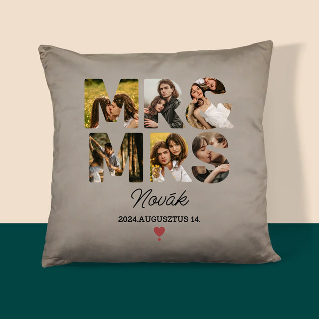 Szó Fotókból: Mr&Mrs - Párna