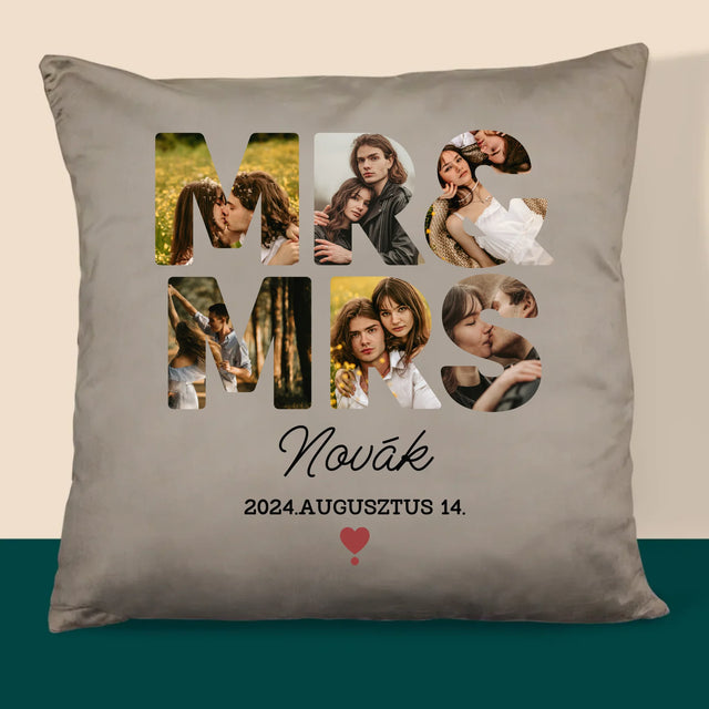 Szó Fotókból: Mr&Mrs - Párna
