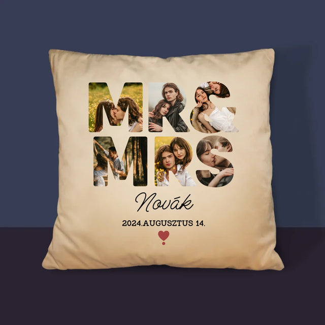 Szó Fotókból: Mr&Mrs - Párna