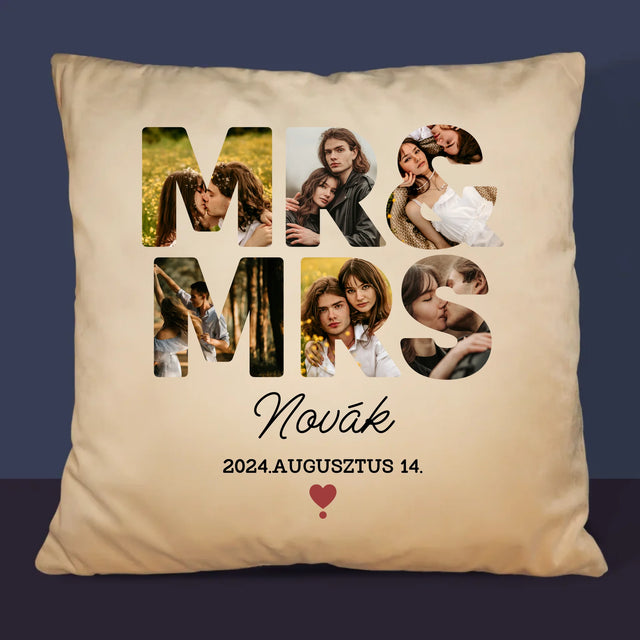 Szó Fotókból: Mr&Mrs - Párna