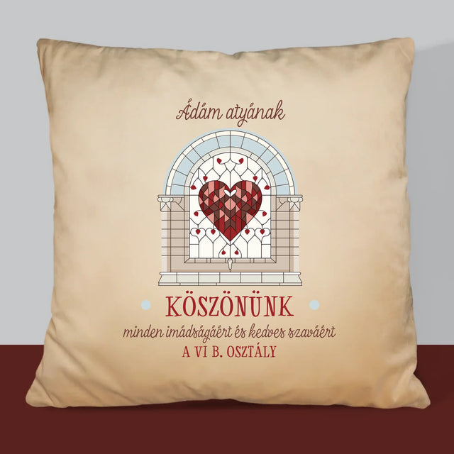 Név És Aláírás: Köszönünk Minden Imát - Párna