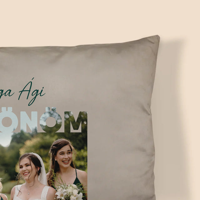 Fotó És Felirat: A Legjobb Tanú Vagy - Párna