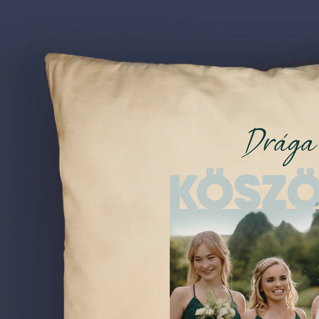 Fotó És Felirat: A Legjobb Tanú Vagy - Párna