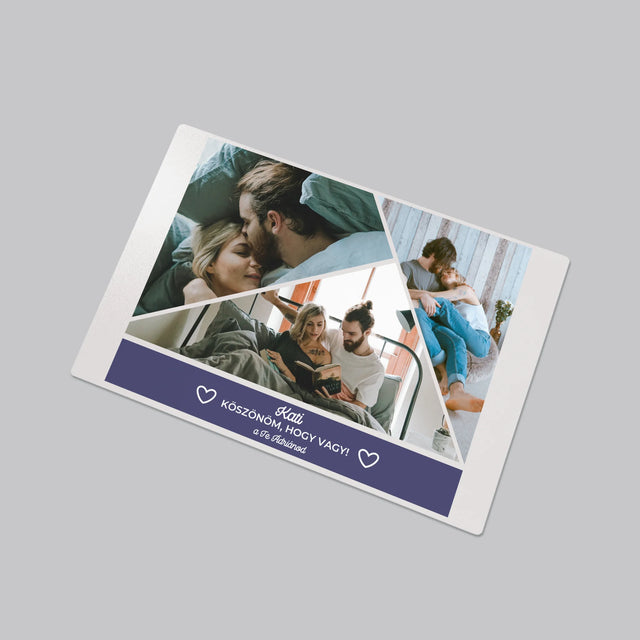 Fotókollázs: Köszönöm, Hogy Vagy - Íróasztal Alátét