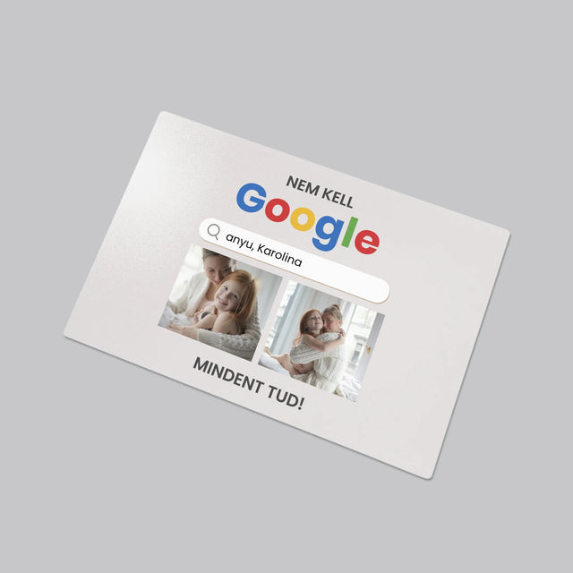 Fotókollázs: Nincs Szükségem A Google-Ra - Íróasztal Alátét