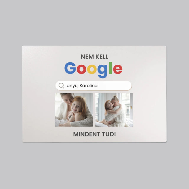 Fotókollázs: Nincs Szükségem A Google-Ra - Íróasztal Alátét