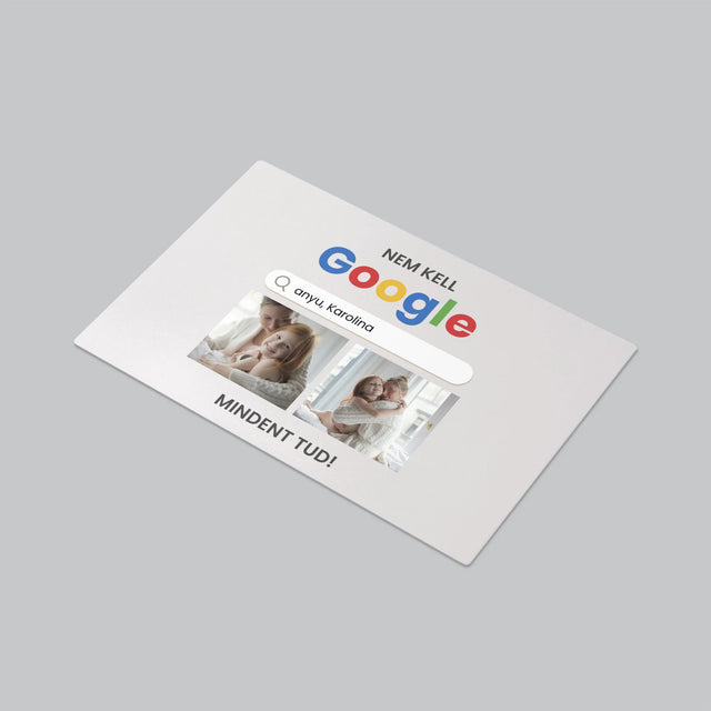 Fotókollázs: Nincs Szükségem A Google-Ra - Íróasztal Alátét