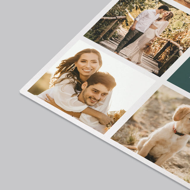 Fotókollázs: Szerelmi Kollázs - Íróasztal Alátét