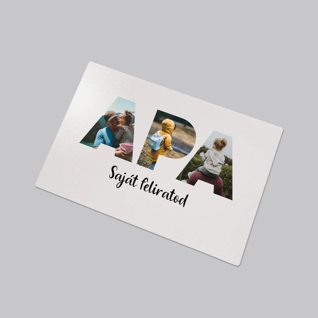 Szó Fotókból: Apa A Fényképeidből - Íróasztal Alátét