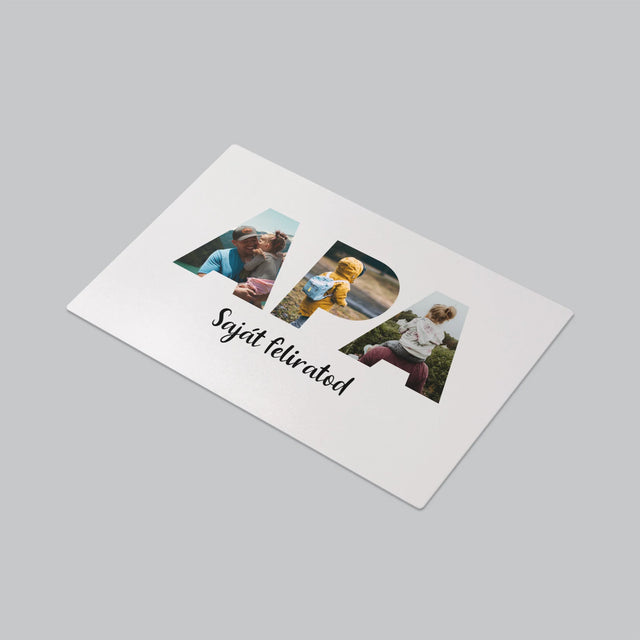 Szó Fotókból: Apa A Fényképeidből - Íróasztal Alátét