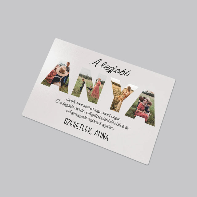 Szó Fotókból: Legjobb Anya A Világon - Íróasztal Alátét