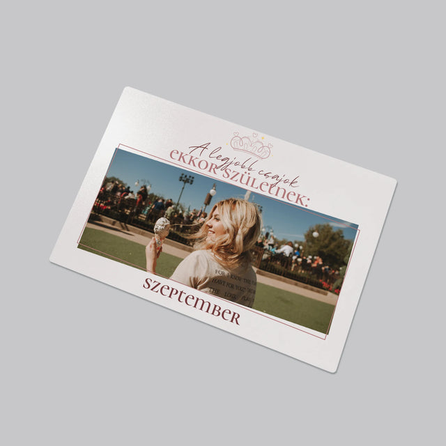 Fotó És Felirat: A Legjobb Csajok - Íróasztal Alátét