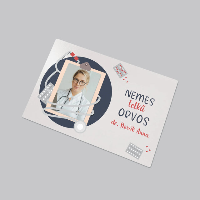 Fotó És Felirat: Nemes Lelkű Orvos - Íróasztal Alátét