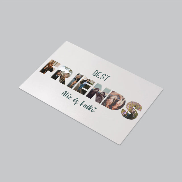 Szó Fotókból: Friends A Képeidből - Íróasztal Alátét
