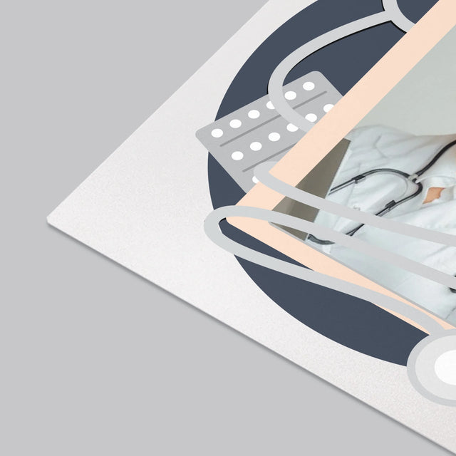 Fotó És Felirat: Nemes Lelkű Orvos - Íróasztal Alátét