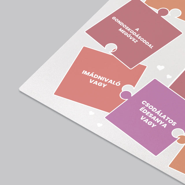 Fotó És Felirat: Okok, Amiért Szeretlek, Anyu - Íróasztal Alátét