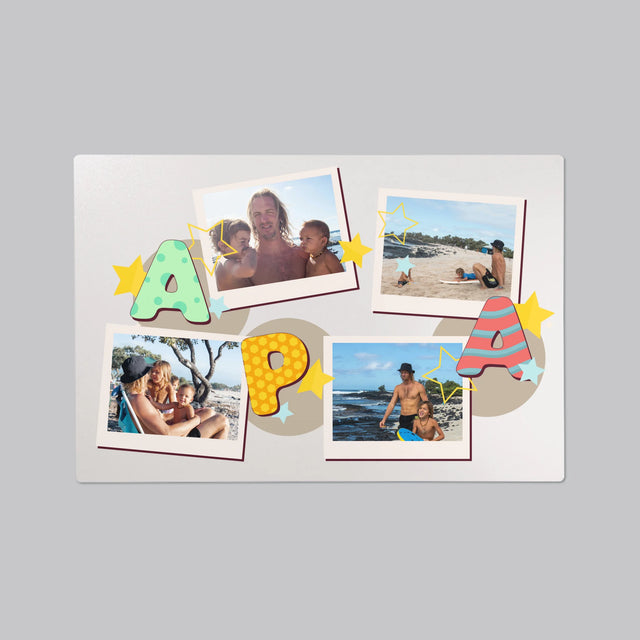 Fotókollázs: Fotó Kollázs - Íróasztal Alátét