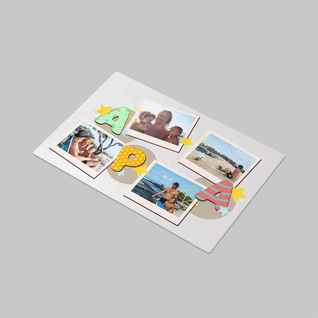 Fotókollázs: Fotó Kollázs - Íróasztal Alátét