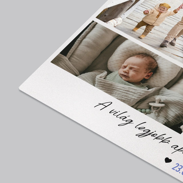 Fotókollázs: Apa Barát - Íróasztal Alátét