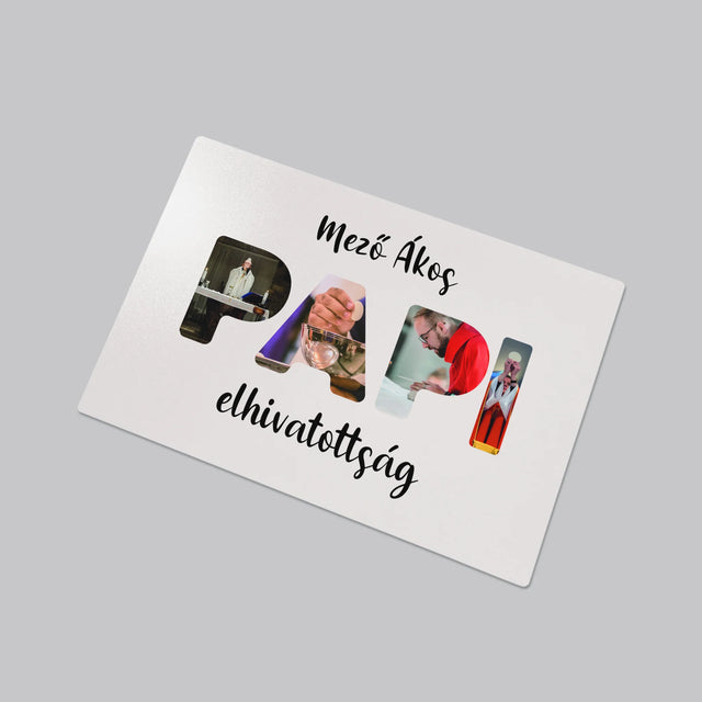 Szó Fotókból: Papi Elhivatottság - Íróasztal Alátét