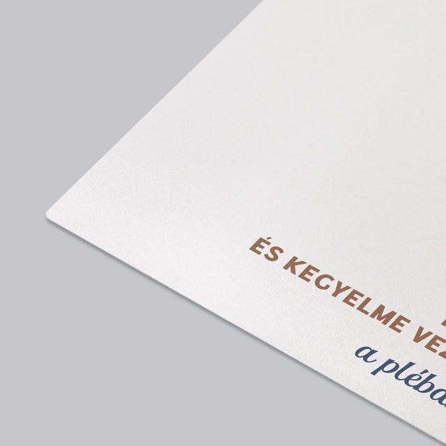 Név És Aláírás: Kegyelemmel Teli Tisztelendő Atya - Íróasztal Alátét