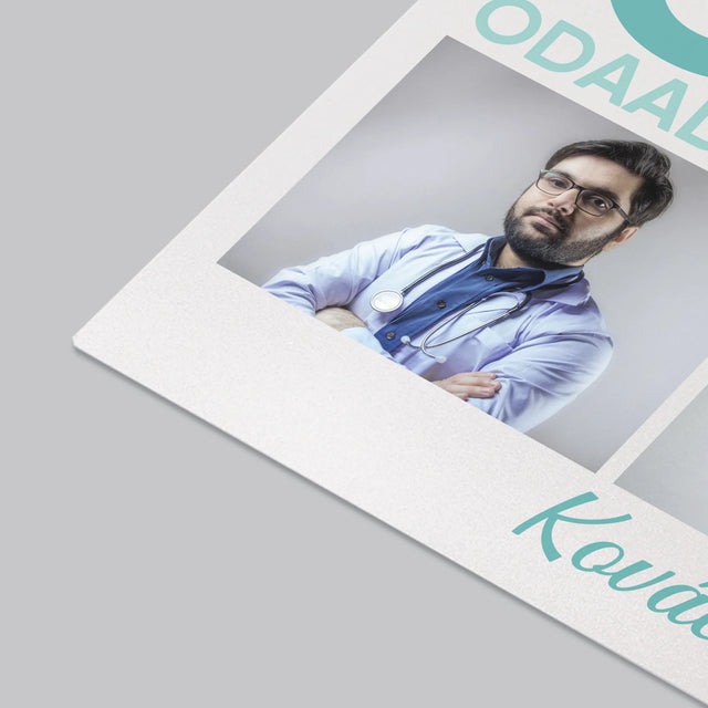 Fotókollázs: Orvos Tulajdonságok - Íróasztal Alátét