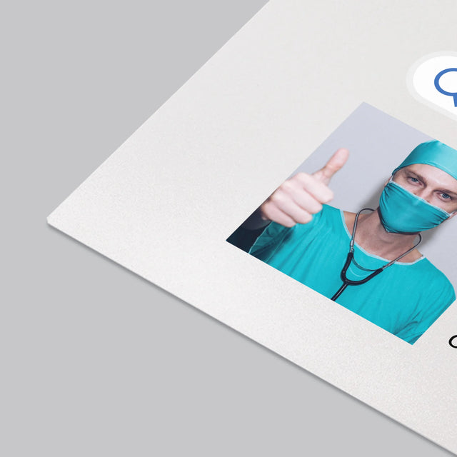 Fotó És Felirat: Google-Találat A Legjobb Orvosra - Íróasztal Alátét