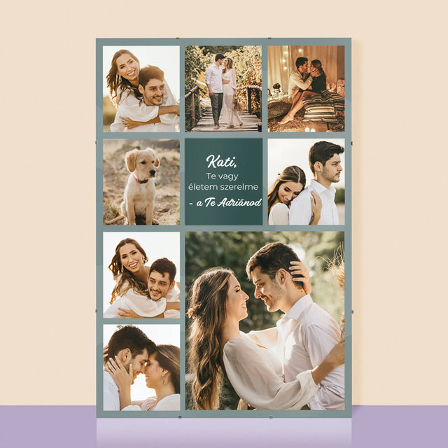 Fotókollázs: Szerelmi Kollázs - Plakát