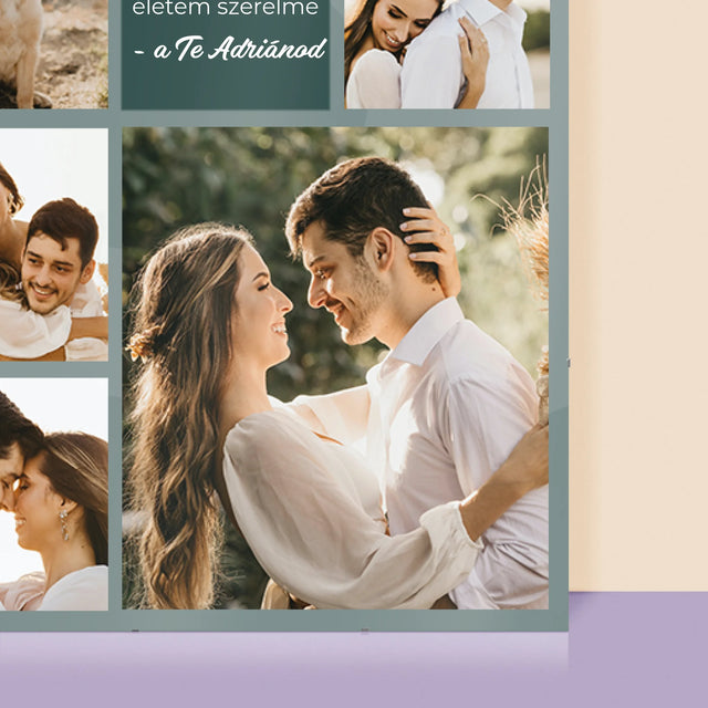 Fotókollázs: Szerelmi Kollázs - Plakát